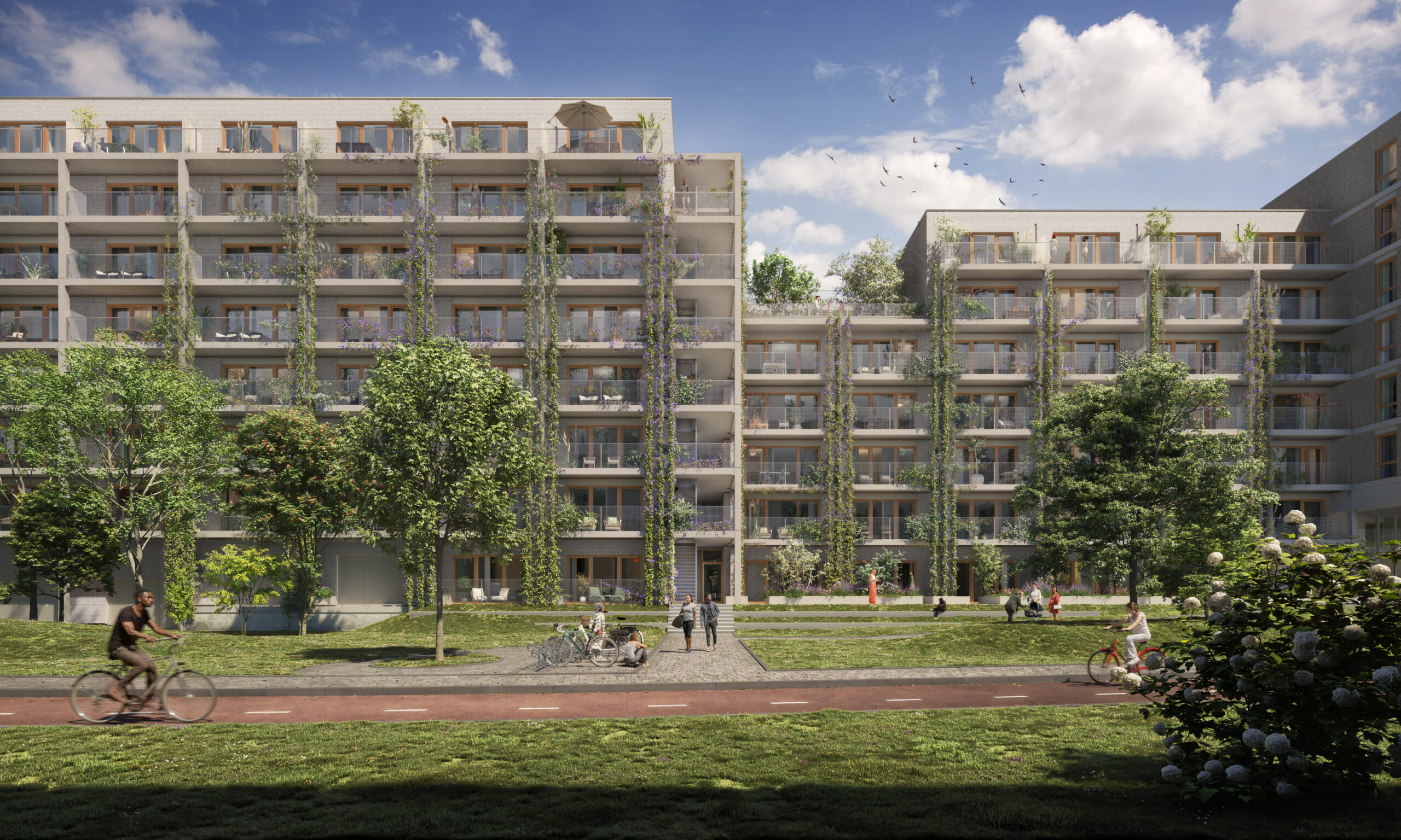 Entree appartementen EASE